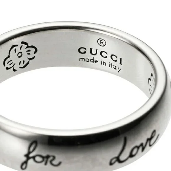 Gucci Ring Blinds for Love Argento - Picture 5 of 6